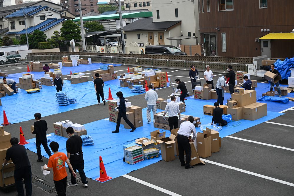防災グッズの配備