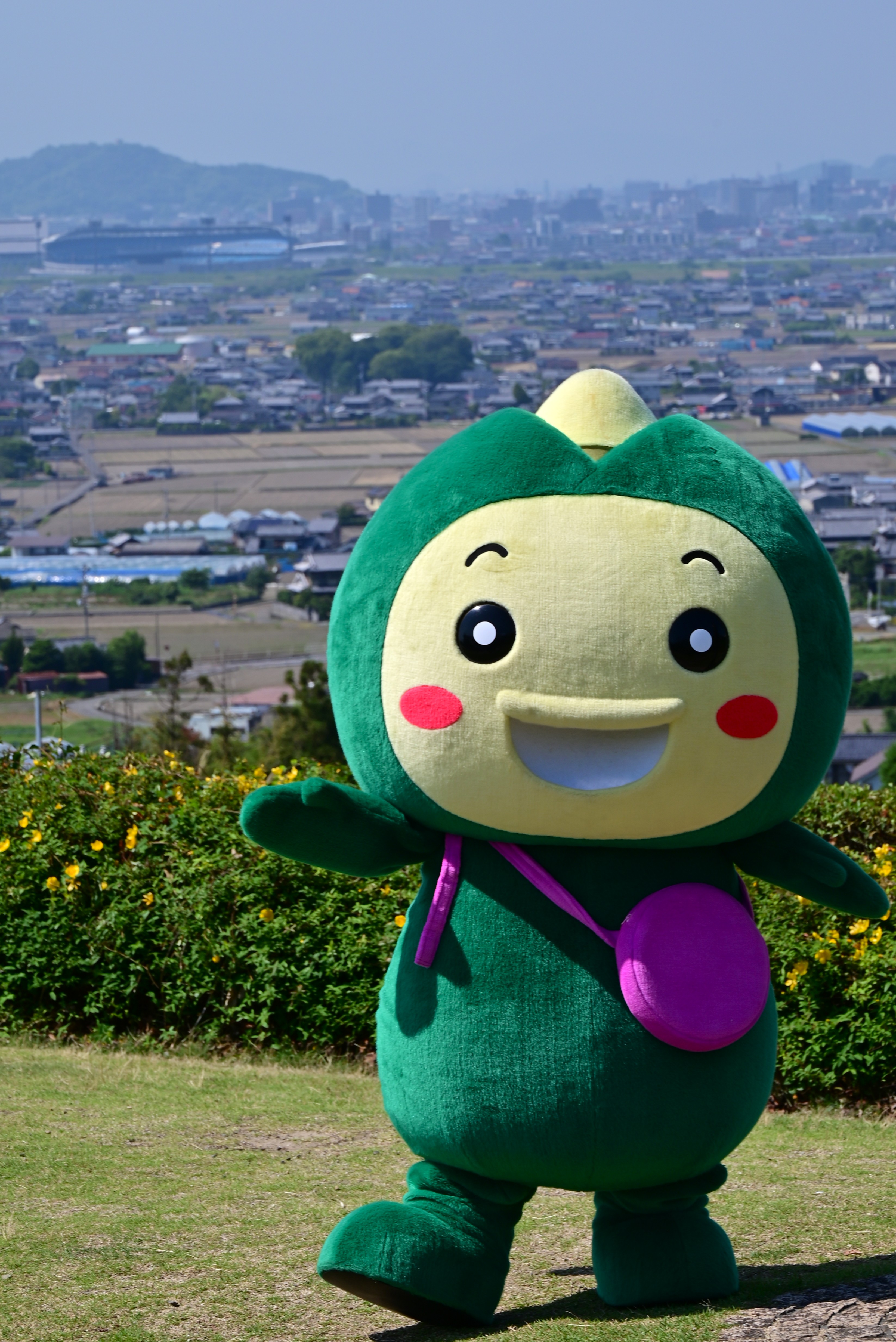 ふれあい部 広報宣伝担当（まる芽ちゃん）