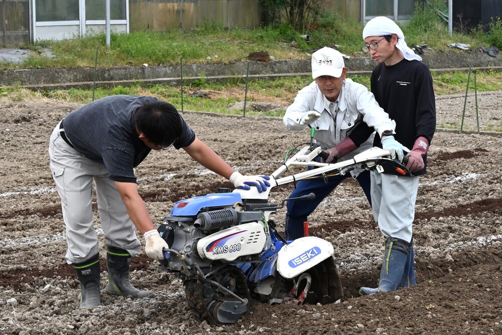 新規就農研修の様子